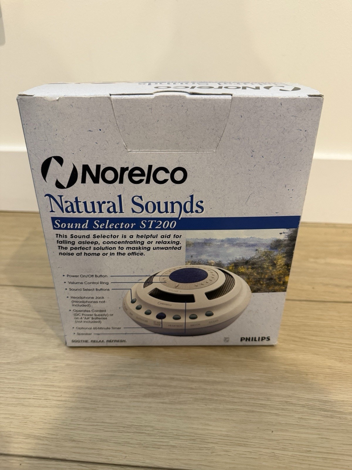 Philips Norelco St200 White Noise Natural Sound Noise Sleep Therapy Machine Philips Norelco St200 White Noise Natural Sound Noise Sleep Therapy Machine